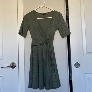 Sage green dress